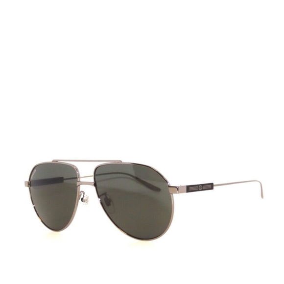 Gucci GG1311S 001 61 XL Gunmetal Gray Sunglasses 1311 - Picture 1 of 5